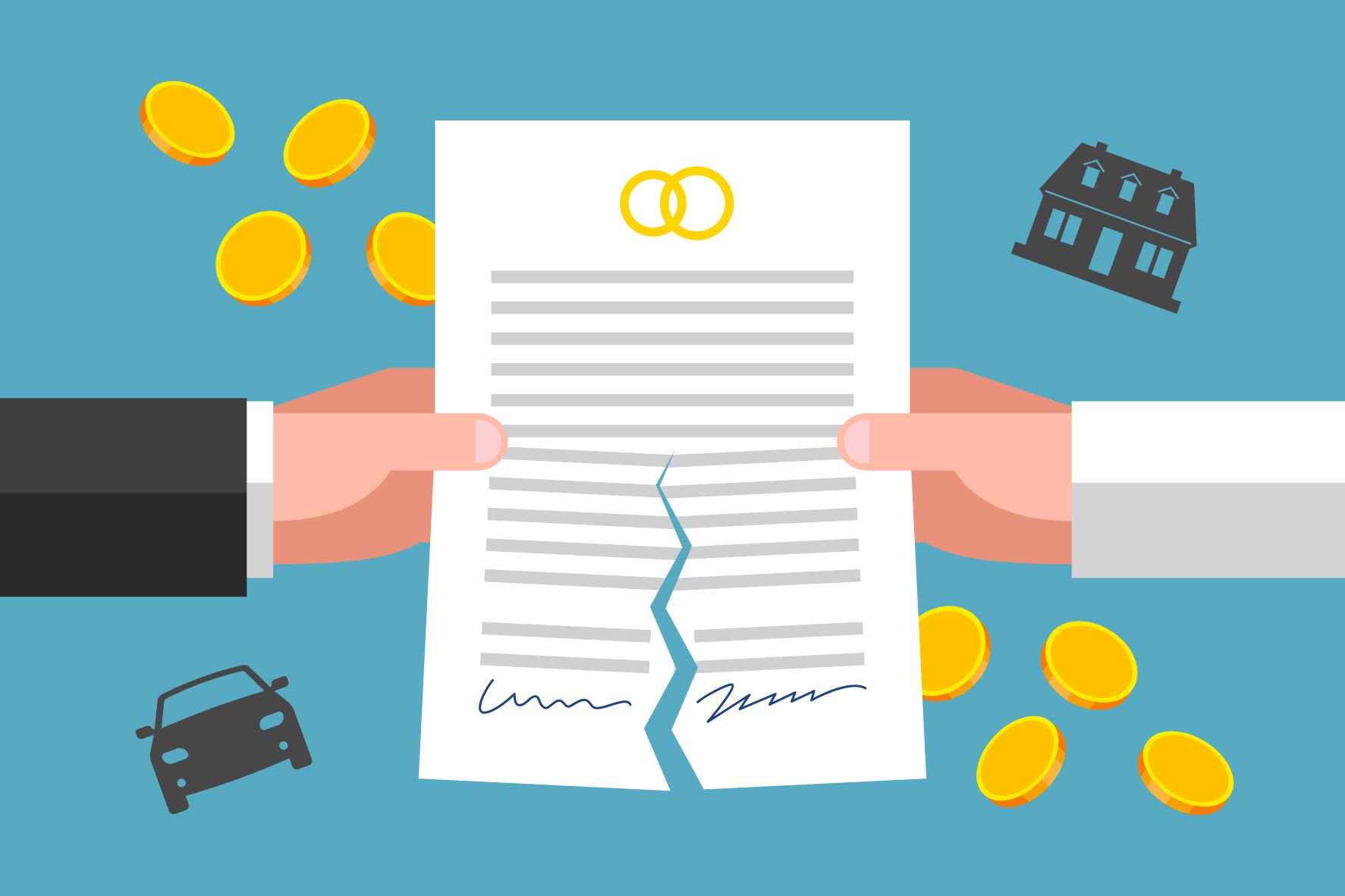 Erfenis en verdeling daarvan. In de gemeenschap of daarbuiten?